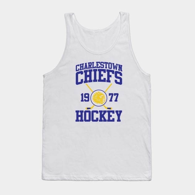 Slap Shot Charlestown Chiefs Tank Top by Movie Moments